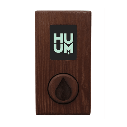 uku-sauna control panel-wood