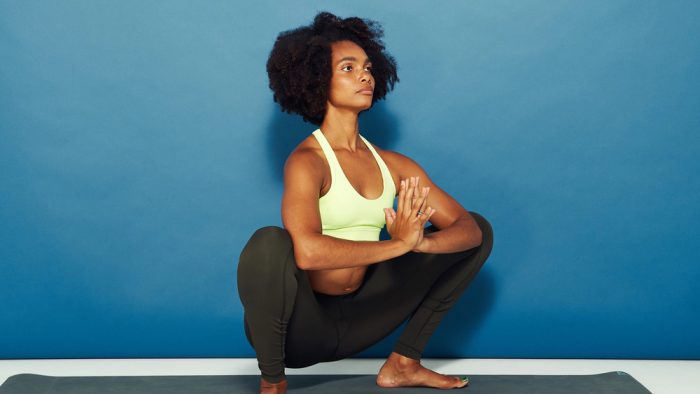 Seated hot yoga Poses